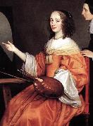 Gerard van Honthorst Detail of Margareta Maria de Roodere and Her Parents china oil painting artist